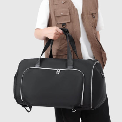 Ultimate 3-in-1 Travel Duffel bag - 50L — Keeps Clothes Wrinkle-Free + Waterproof Storage - Never Pay Overweight Baggage Fees Again